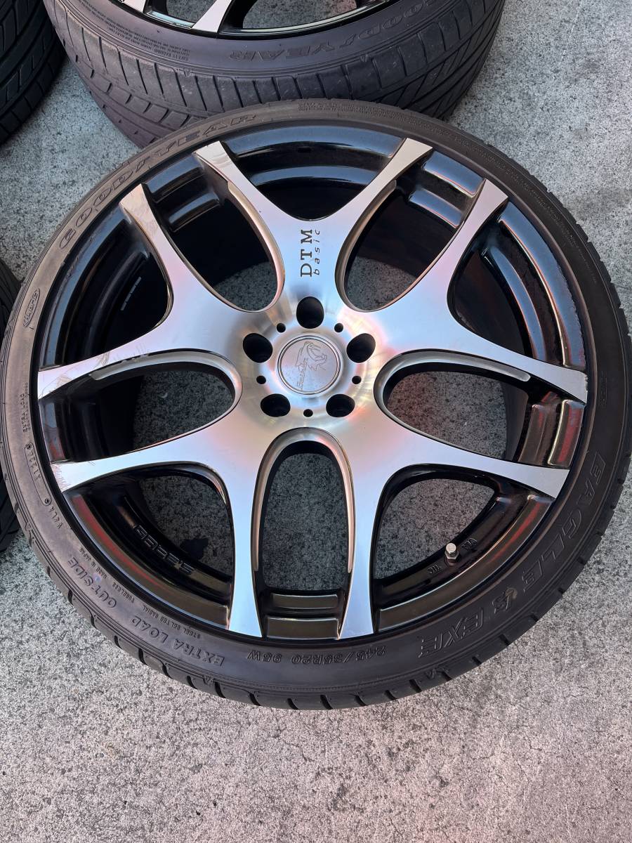ヴァルケン DTM ベーシック 20インチ×8.5j ＋33 PCD114.3 245/35R20