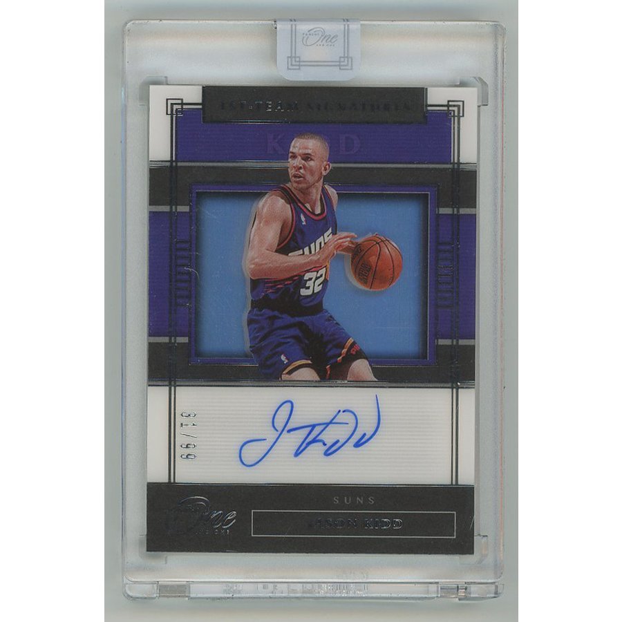 Jason Kidd】2019-20 Panini One and One 1st-Team Signatures Auto
