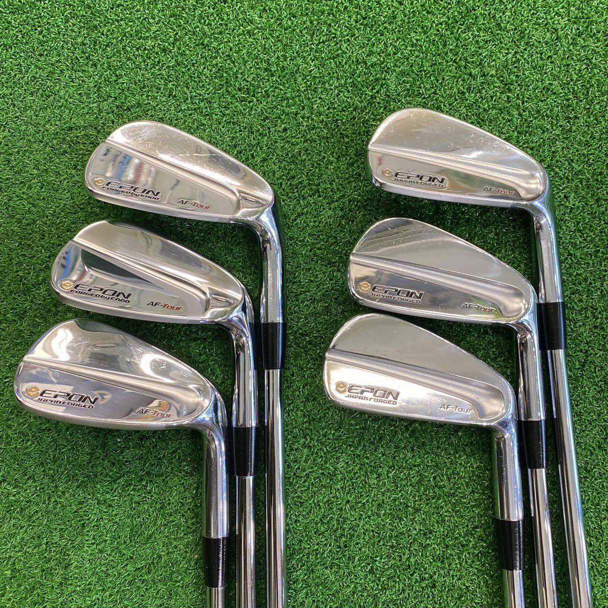エポンゴルフ AF-TOUR MB 5-PW 6本セット プロジェクトX 6.0 中古 