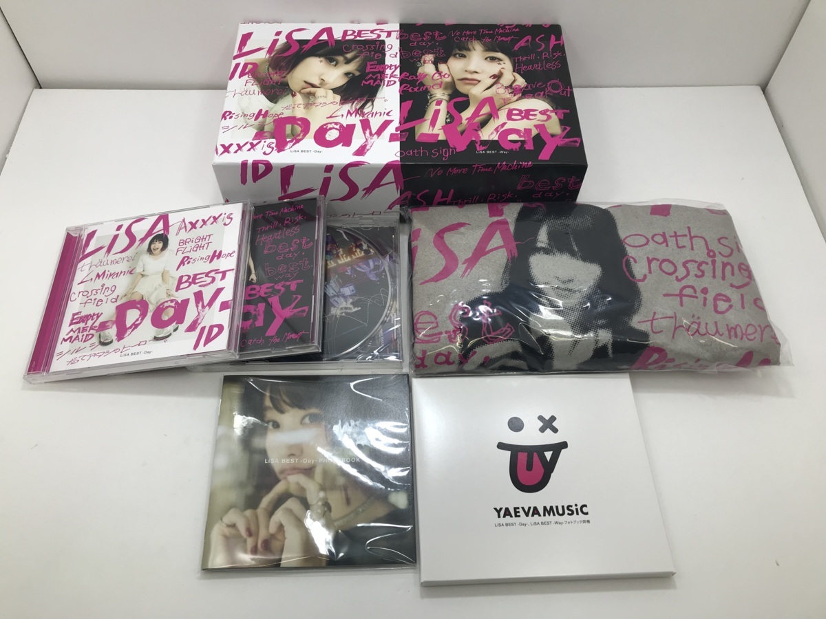  品 LiSA BEST Day＆LiSA BEST Way 完全生産限定盤 Blu-ray Disc付 13-220218-SS-05-TAG(ジャパニーズポップス)｜売買されたオークション情報、yahooの商品情報をアーカイブ公開 - オークファン ジャパニーズポップス
