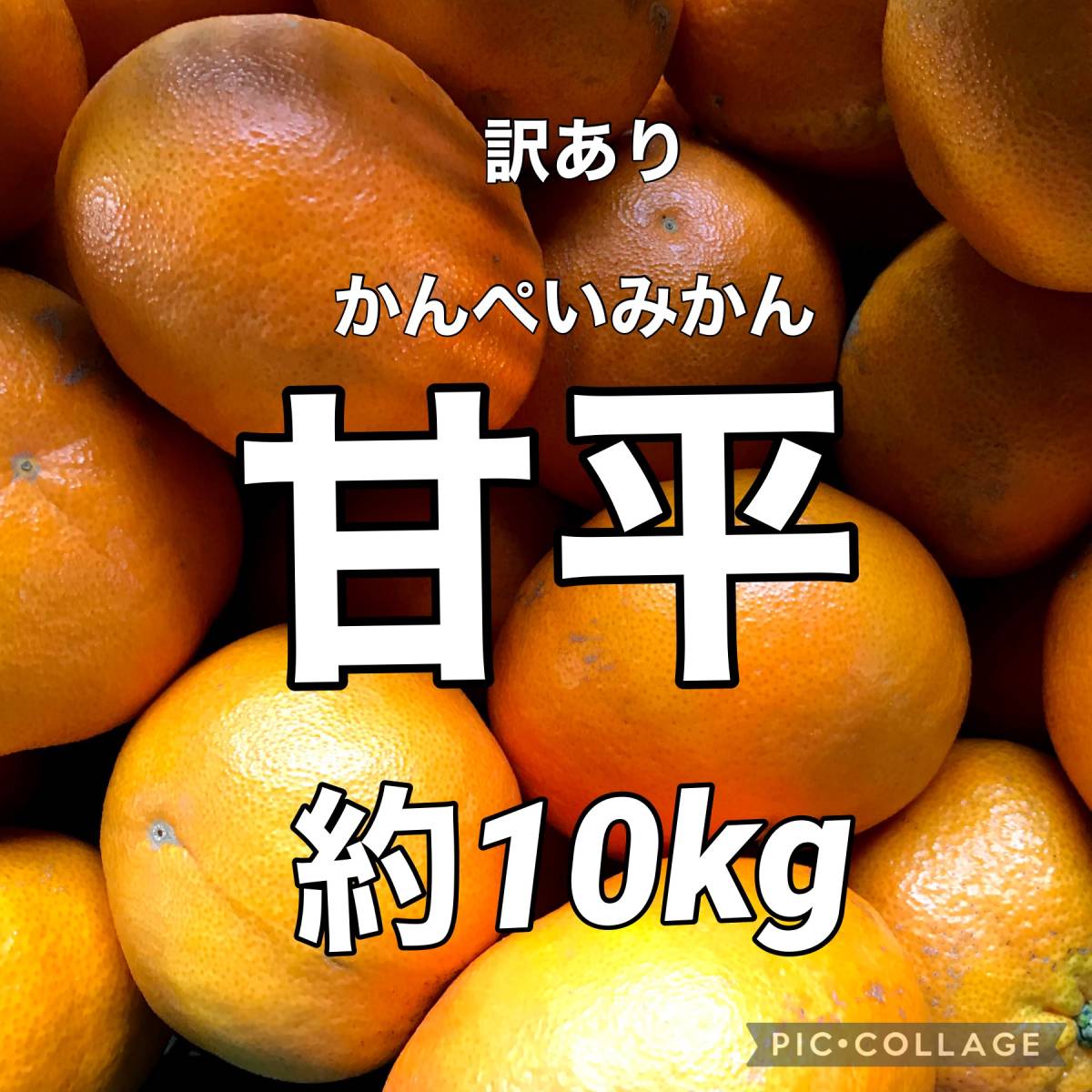 甘平 訳あり 10kgの通販 家庭用 | みかん 真穴（まあな）産地