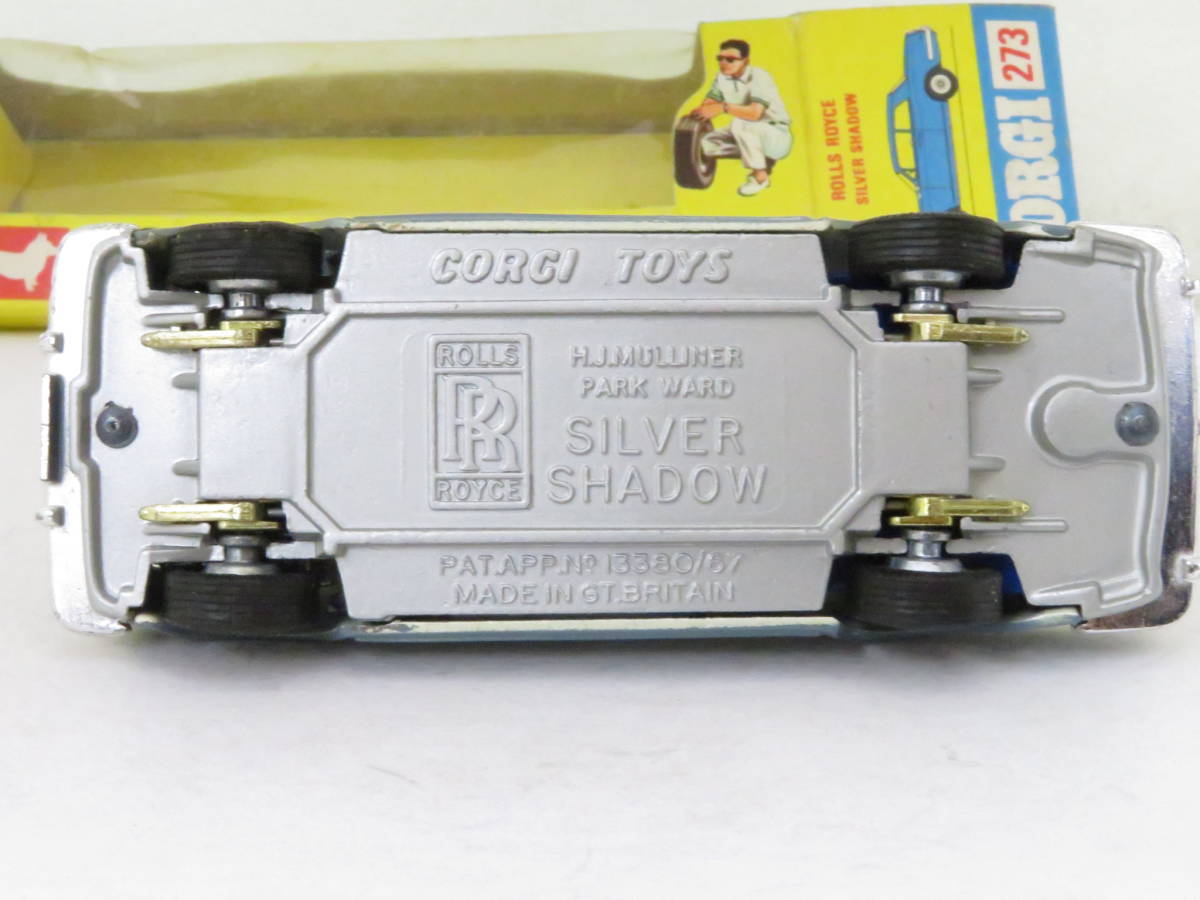 CORGI ROLLS ROYCE SILVER SHADOW GOLDEN JACKS ロールスロイス