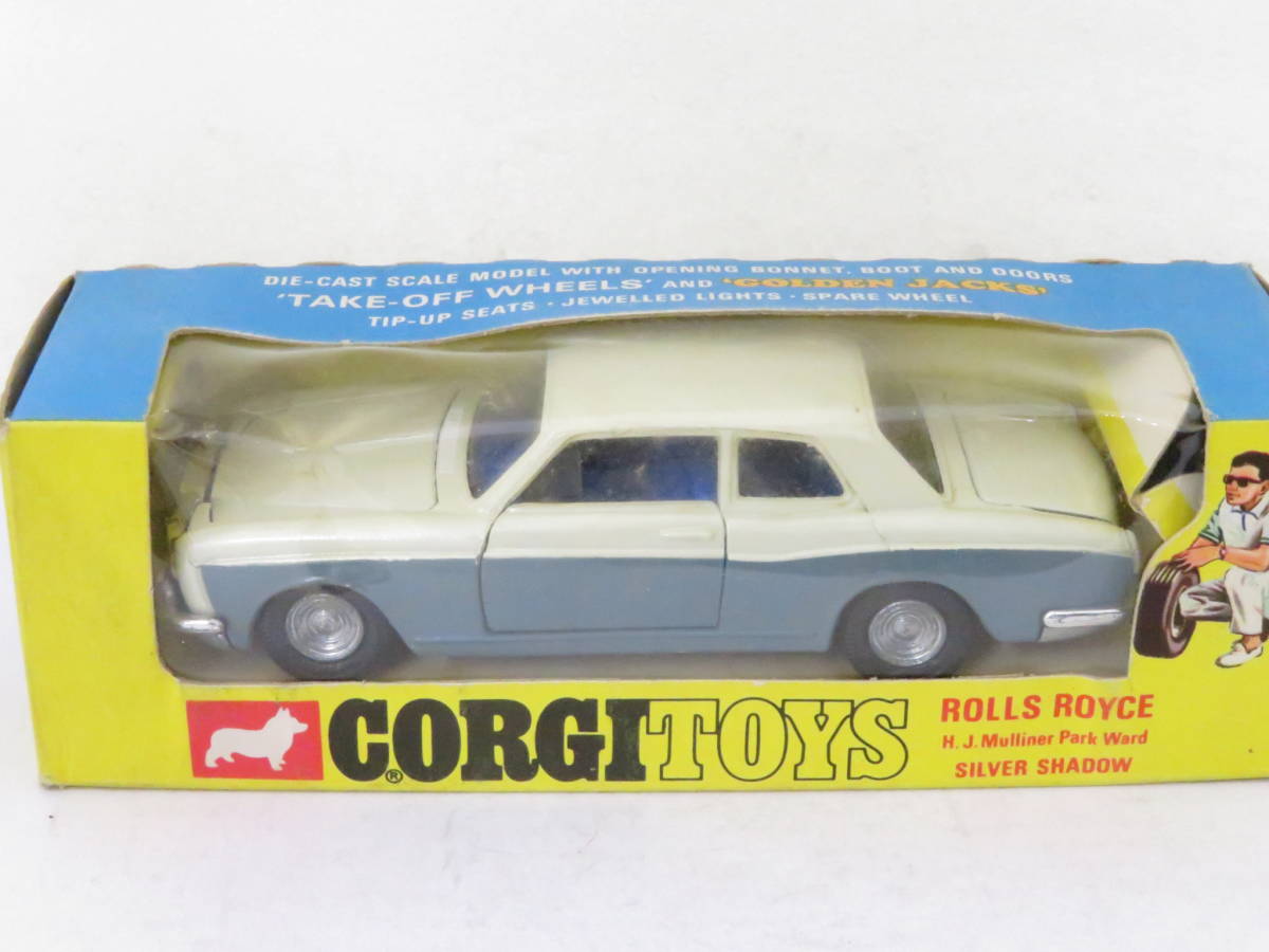 CORGI ROLLS ROYCE SILVER SHADOW GOLDEN JACKS ロールスロイス