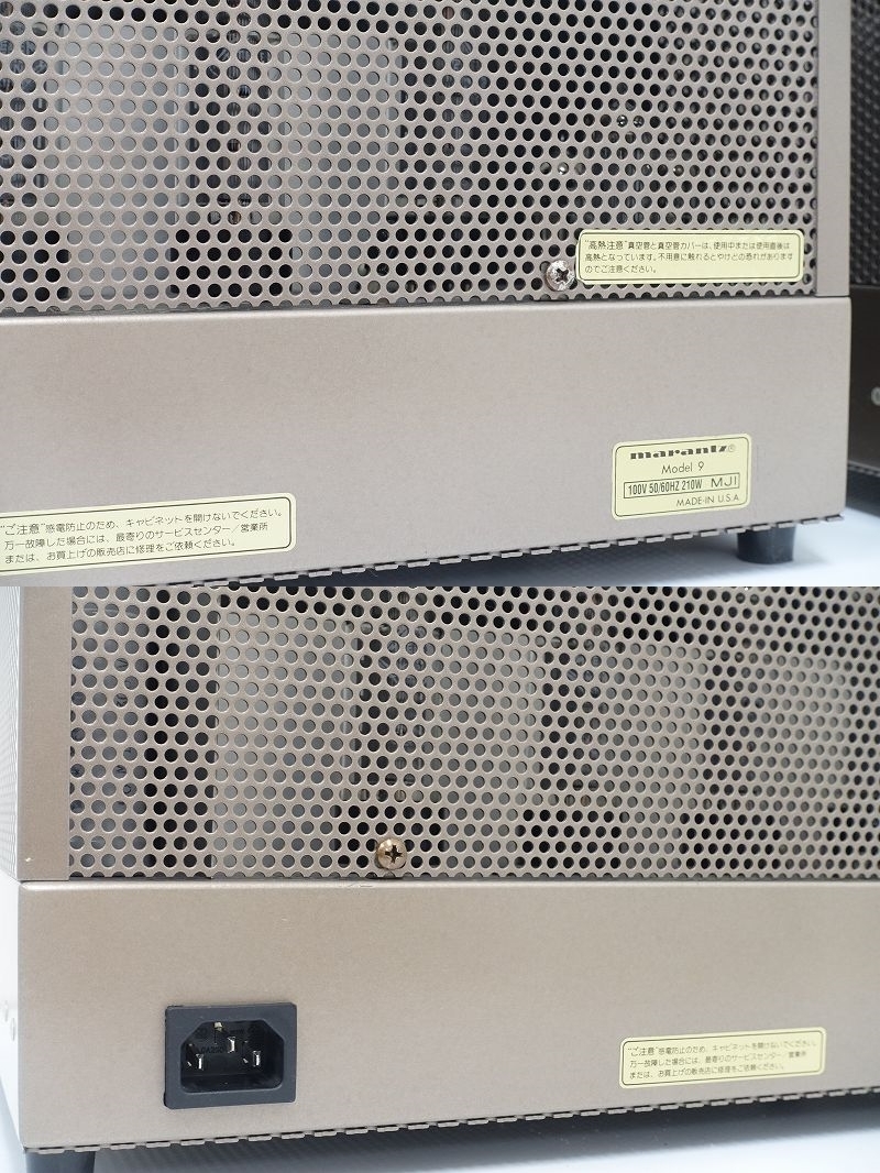 ■□marantz Model 9 レプリカ 真空管 モノラルパワーアンプペア マランツ□■007796001-3□■ 0 真空管 マランツ ■□marantz 美品！marantz Things