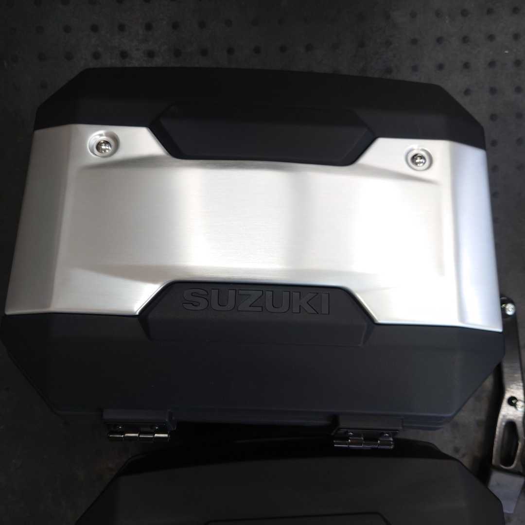 中古 SUZUKI Vストローム250 純正パニアケース 左右セット ハード 