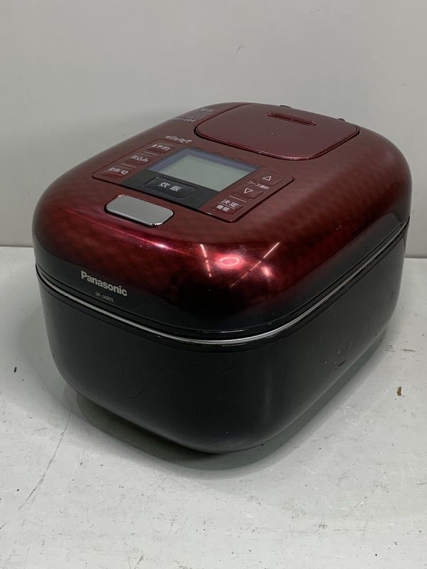 得価，品質保証 2-238-100 圧力IH炊飯ジャー 炊飯器 Panasonic おどり炊き 3合 SR-JX055 2016年製 通電ＯＫ(圧力IH)｜売買されたオークション情報、yahooの商品情報をアーカイブ公開 - オークファン 圧力IH