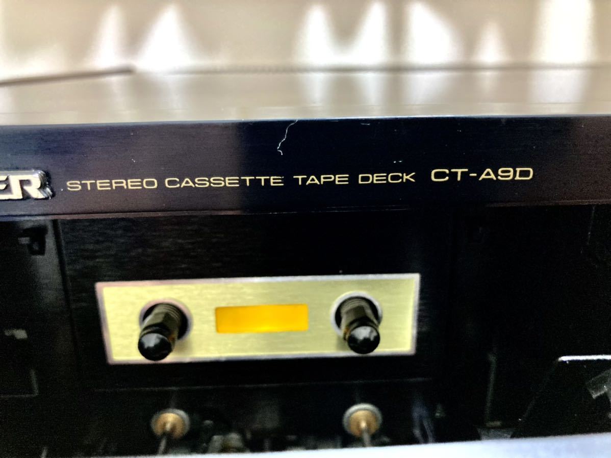 レア Pioneer パイオニア CT-A9 ステレオ カセットデッキ テープデッキ