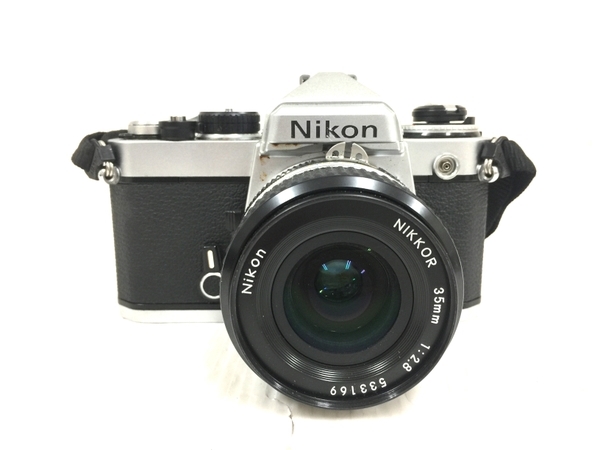 NIKON ボディ FE⁄レンズ NIKKOR 35mm F2.8⁄MD-12 ⇔ 559BF-2 35mm Nikon FE