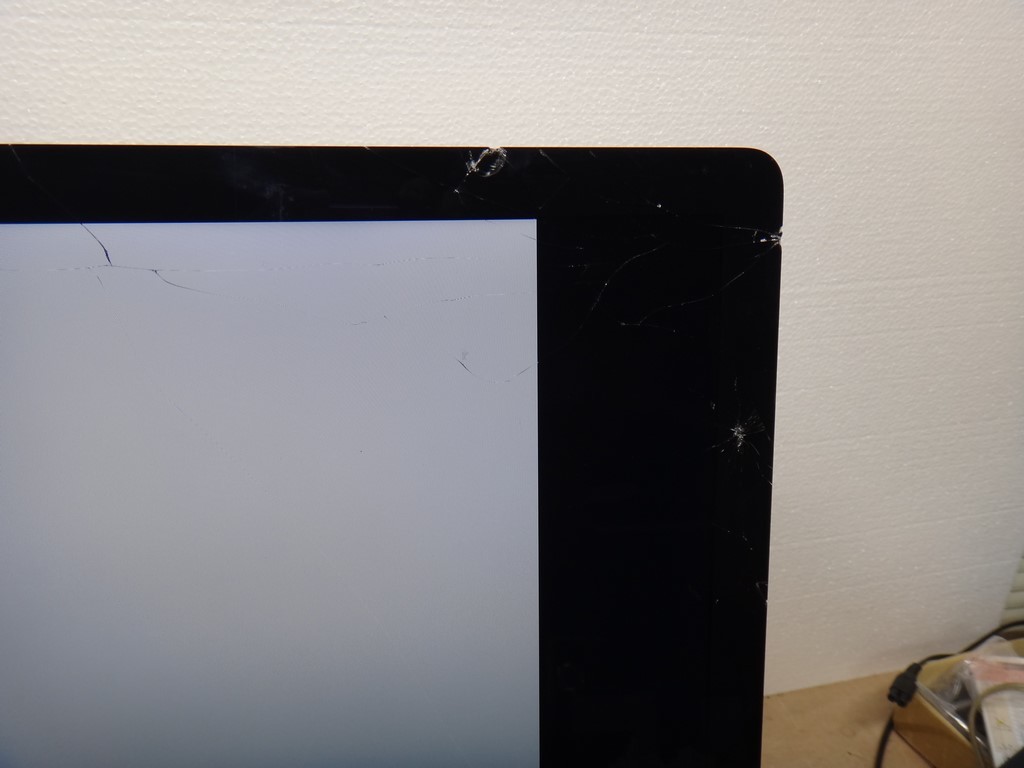 iMac Late 2012 A1419 27インチ /16GB メモリー/ガラスパネル割れ 