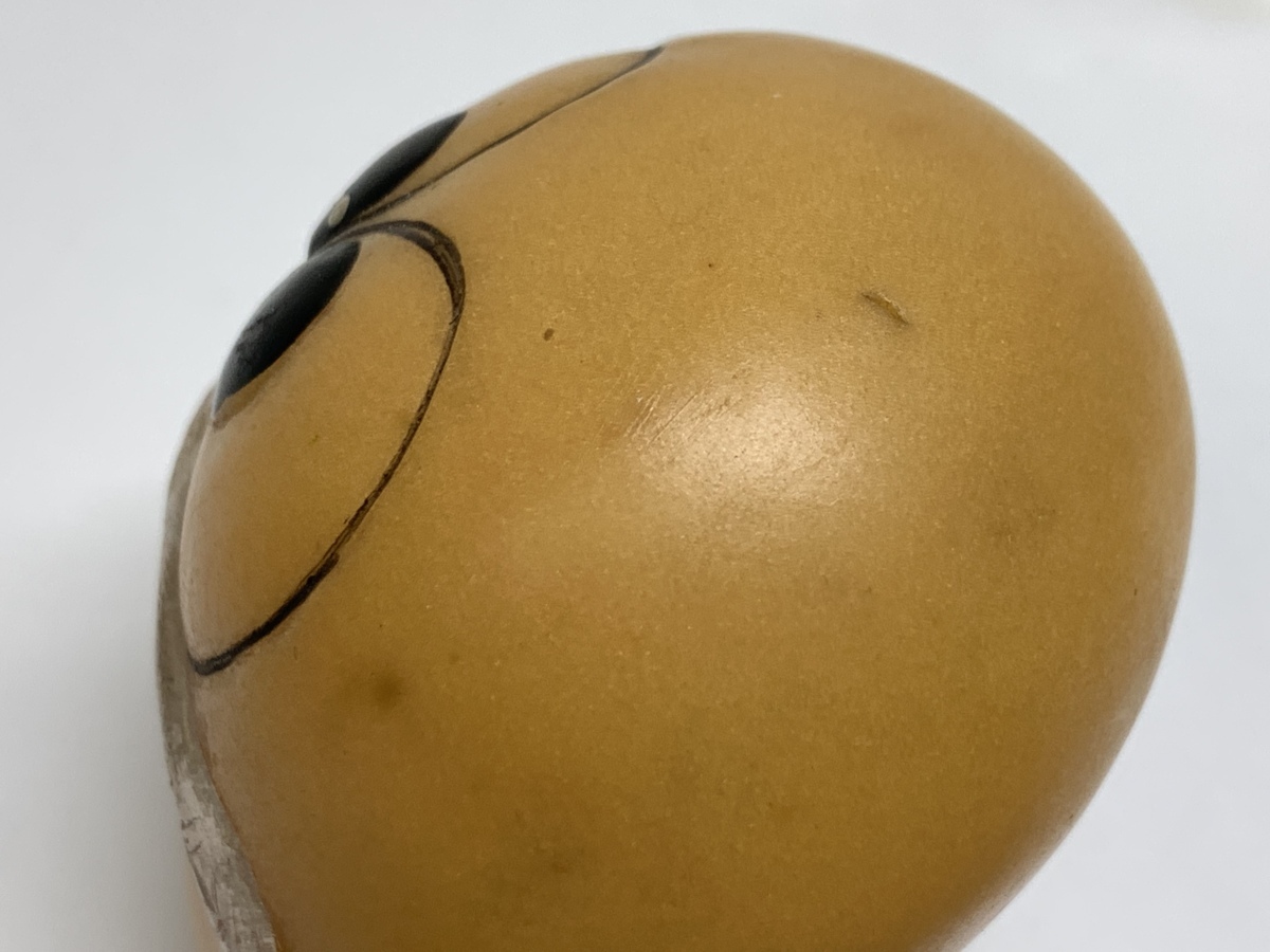 ひかる夜光オバケのq太郎 ソフビ人形 約9 5cm オバq 当時物 昭和レトロ玩具 オバケのｑ太郎 売買されたオークション情報 Yahooの商品情報をアーカイブ公開 オークファン Aucfan Com