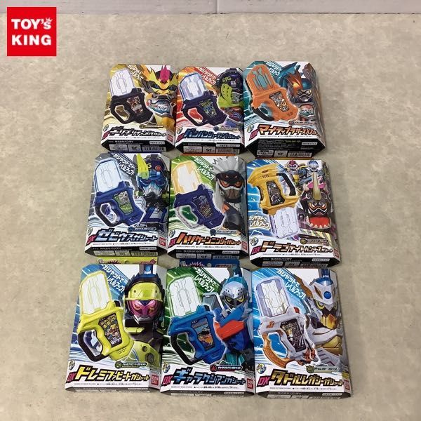 1円～ 未開封 バンダイ 仮面ライダーエグゼイド DXマイティブラザーズXXガシャット DXドラゴナイトハンターZガシャット 他