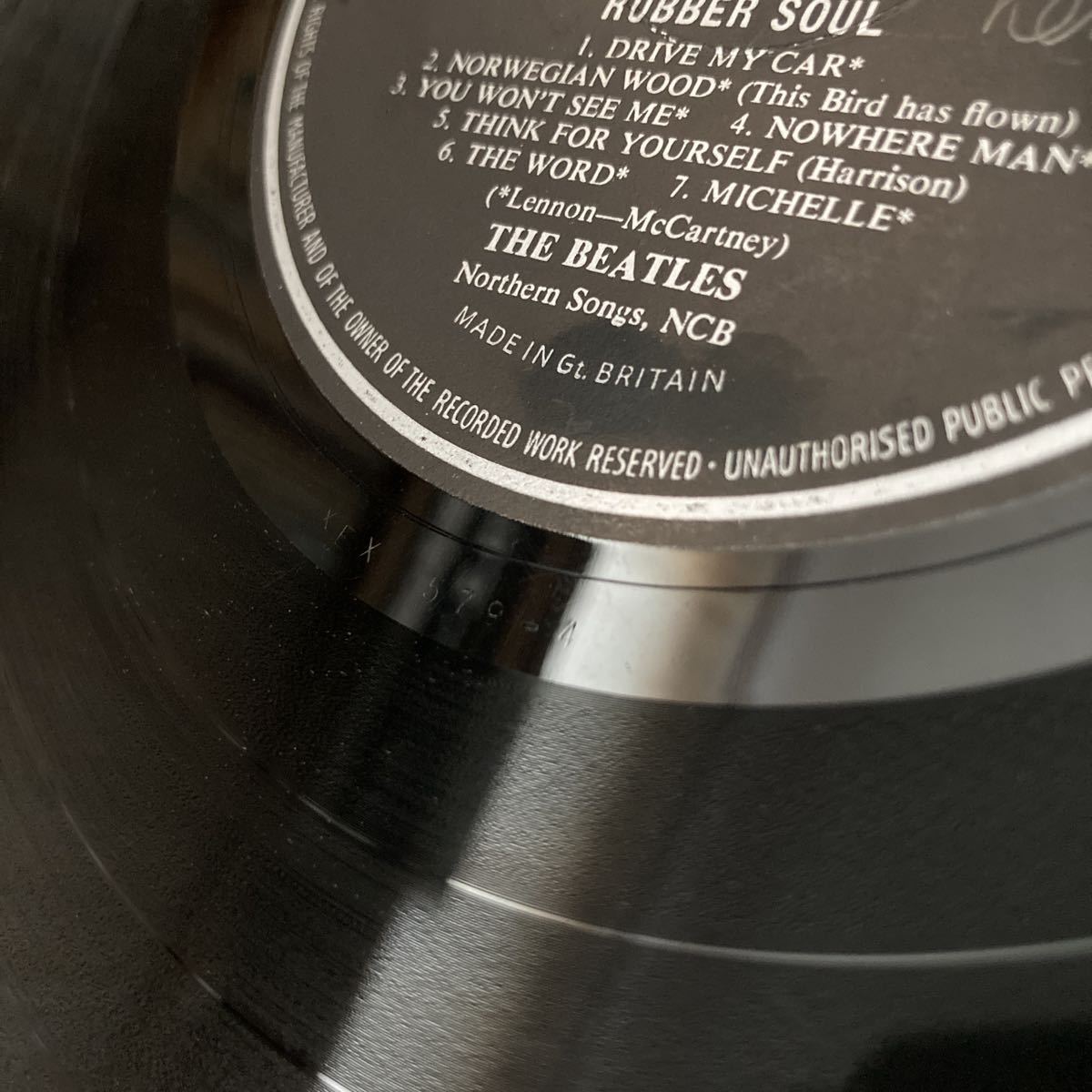 BEATLES RUBBER SOUL 英国オリジナルモノラル盤 ビートルズ ラバー