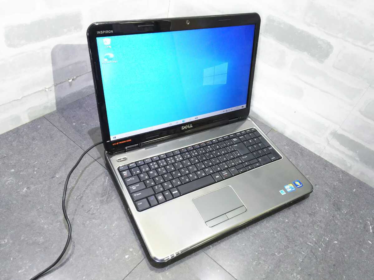 【中古動作品】管X71 DELL Inspiron P10F core i5-M480 HDD640GB、メモリー4GB、バッテリー有り、クリーンインストール済み