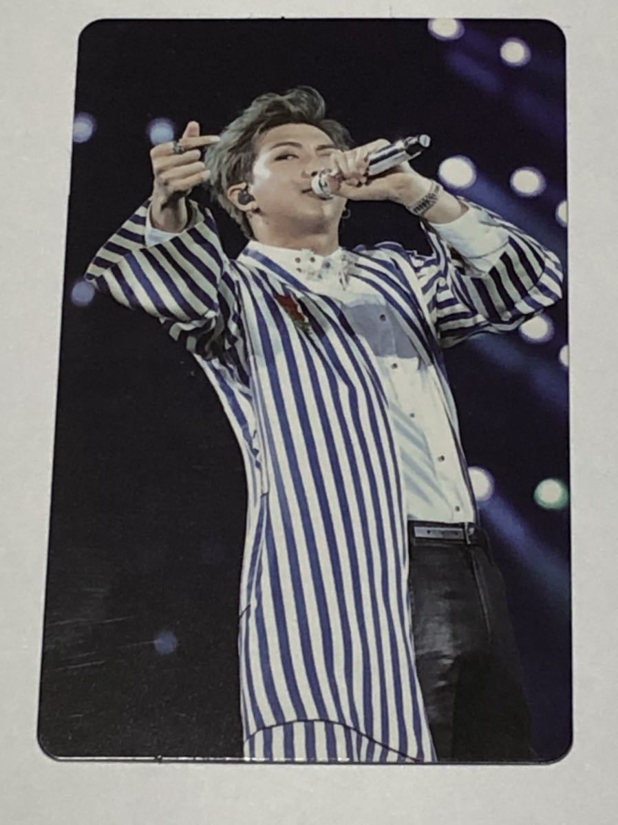 防弾少年団(BTS) - LOVE YOURSELF ニューヨーク トレカ RM BTS WORLD TOUR 'LOVE YOURSELF' NEWYORK Blu-rayランダム特典 トレカ RM