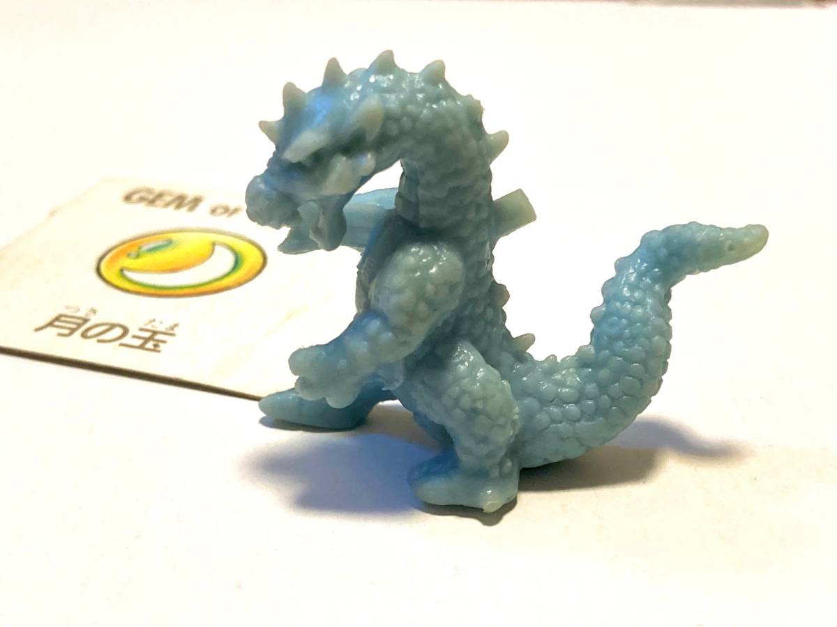 ネクロスの要塞 第1弾 ドラゴン フィギュア カード 水色 消しゴム 食