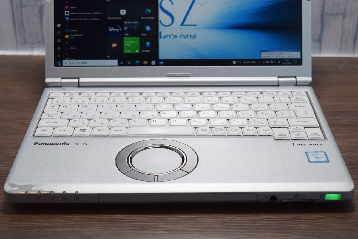 ☆SSD256GB搭載☆Win10！Let's note CF-SZ6【Core i5-第7世代-2.6GHz/