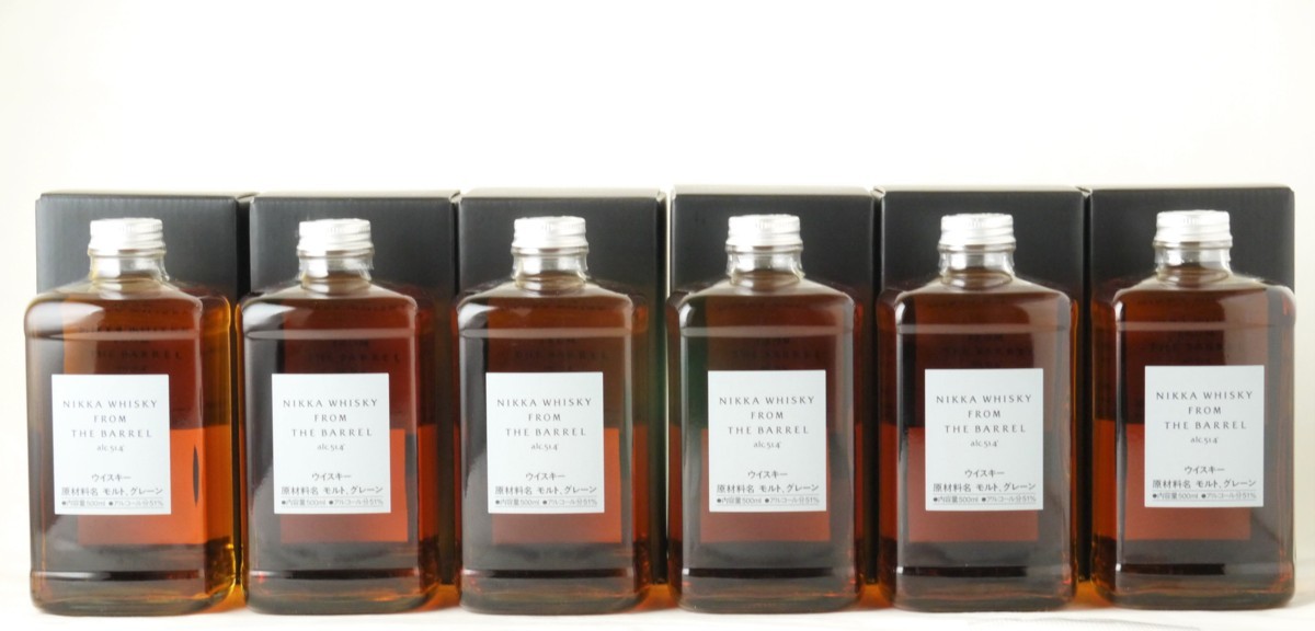 6本セット・カートン付き】ニッカ フロムザバレル 未開栓 500ml