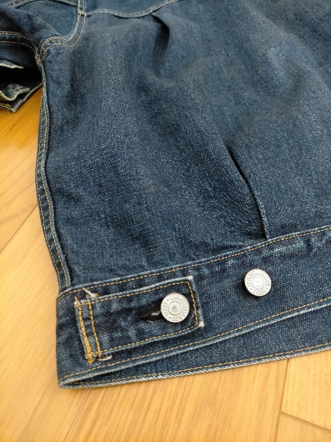 濃紺 90s 95年 日本製 ビンテージ復刻 LEVI'S 71507XX 2nd デニム