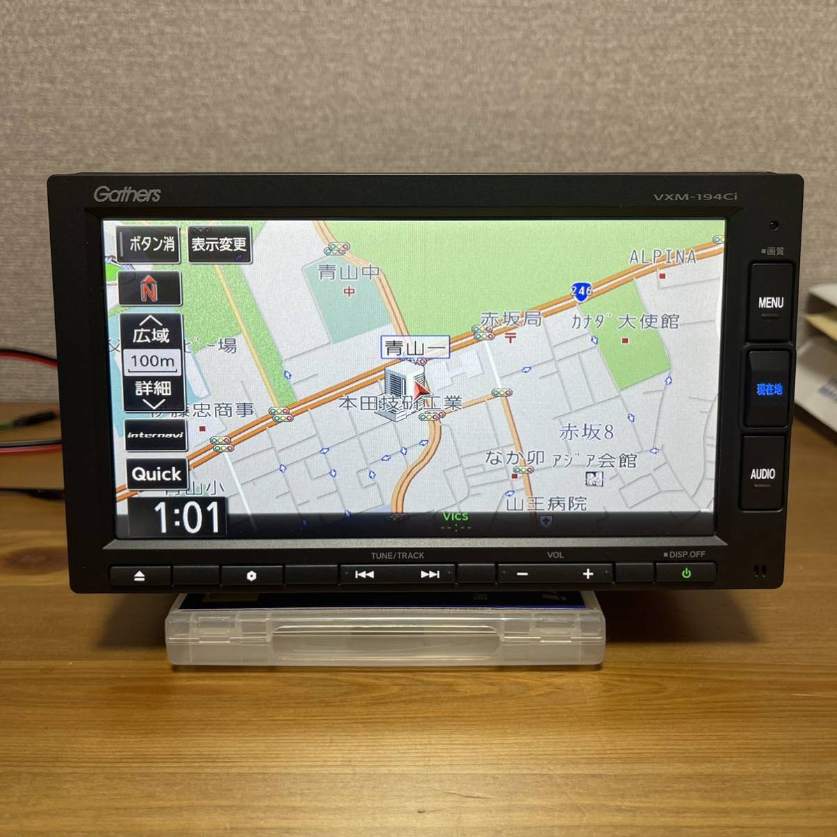 カロッツェリア HDDサイバーナビ AVIC-ZH9900 4X4地デジ 動作OK