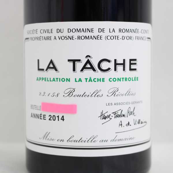 DRC LA TACHE（ラターシュ）2014 ファインズ 13％ 750ml R22B170006