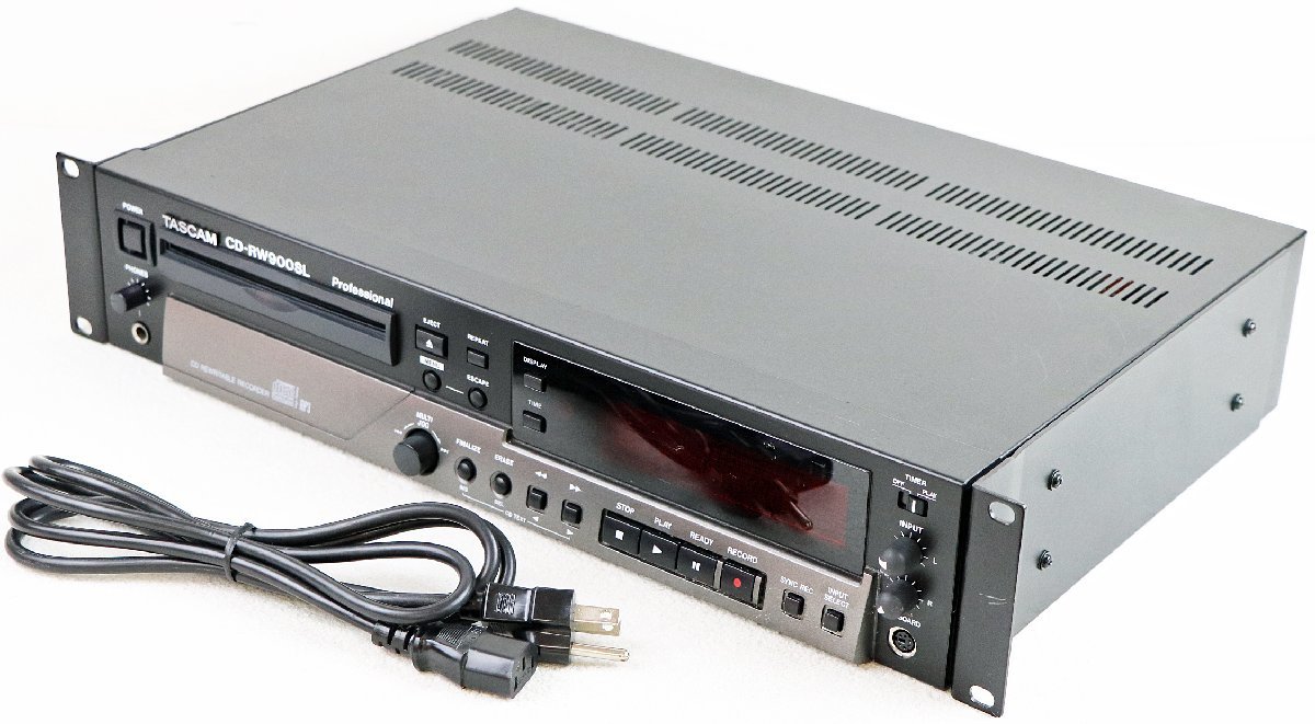 品質保証，本物保証 M ジャンク品 楽器機材 業務用 CDレコーダー CD-RW900SL Professional TASCAM/タスカム/TEAC 本体のみ 電源コードつき(一般)｜売買されたオークション情報、yahooの商品情報をアーカイブ公開 - オークフ 一般