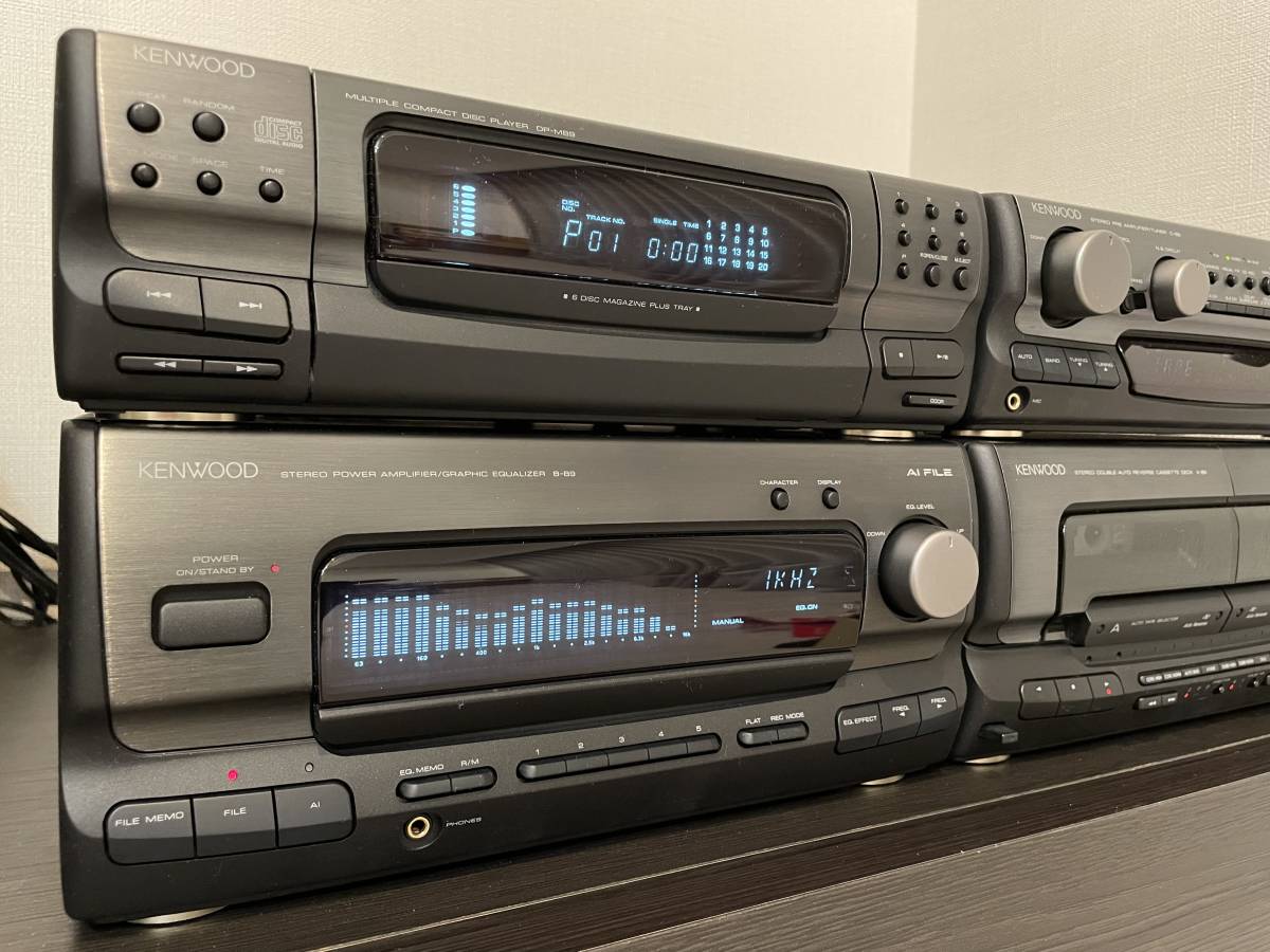 【SALE，格安】 KENWOOD　B-B9/C-B9/X-B9/DP-MB9　コンポシステム　現状品