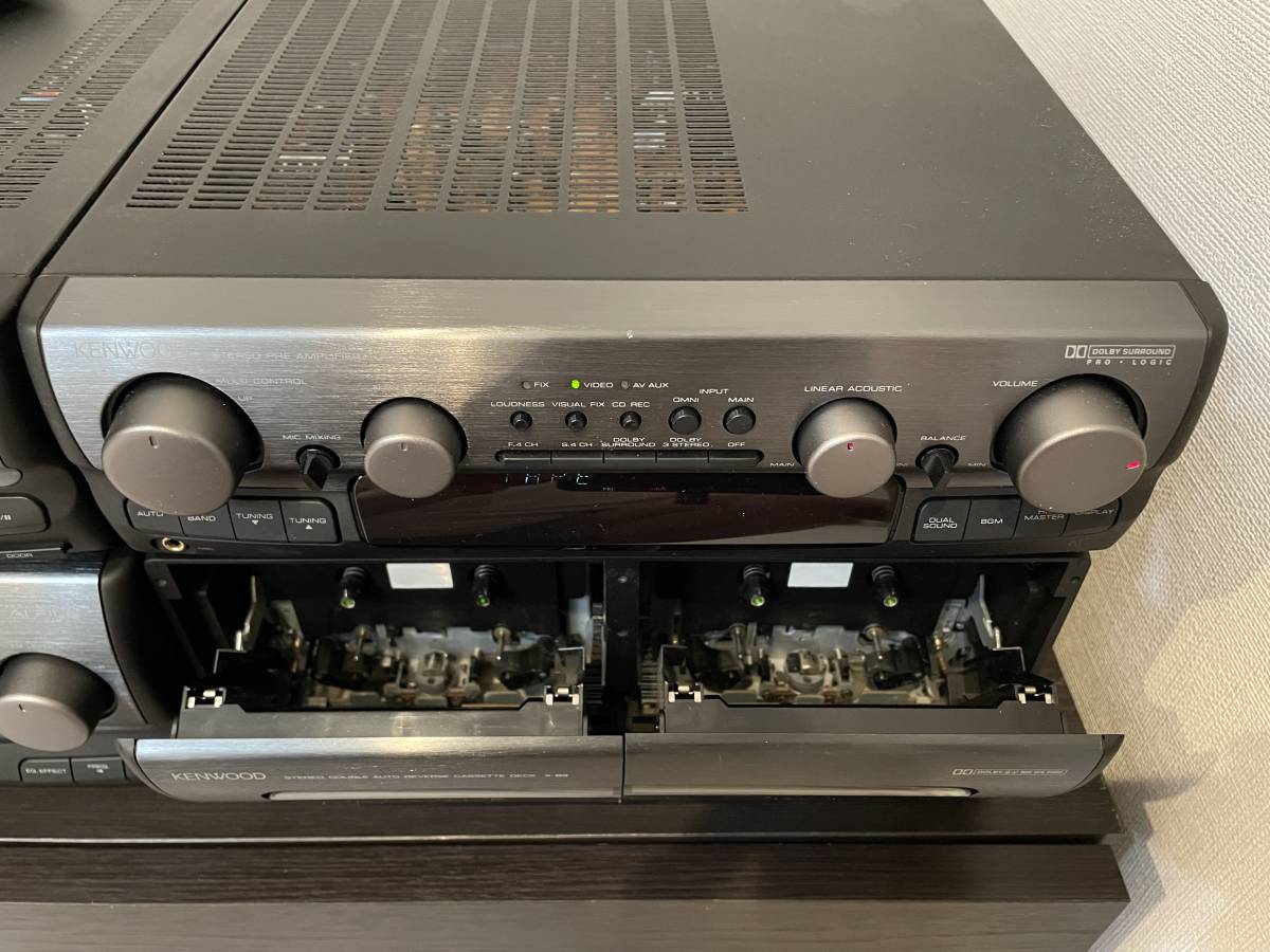 【SALE，格安】 KENWOOD　B-B9/C-B9/X-B9/DP-MB9　コンポシステム　現状品