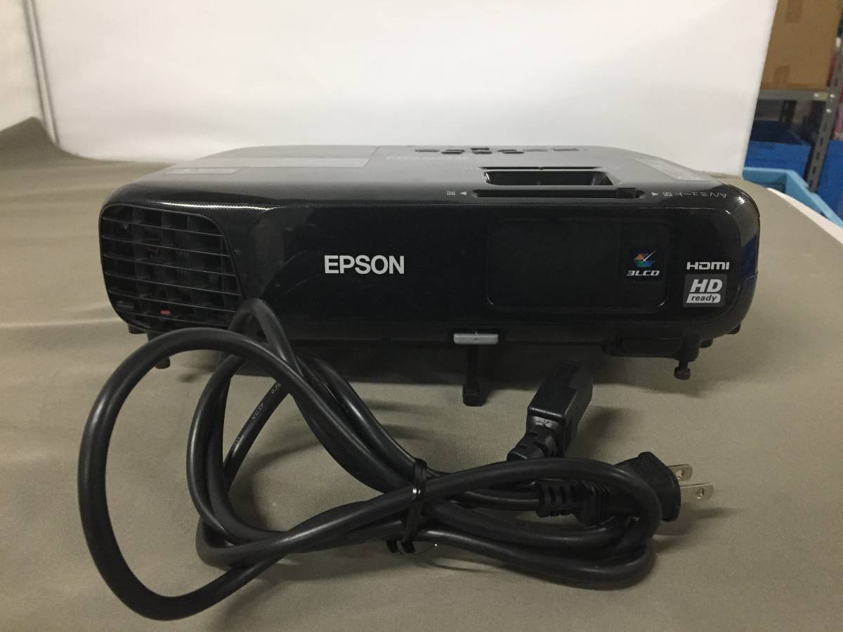 □EPSON プロジェクター EH-TW410 H566D ブラック エプソン 【22/0222/01