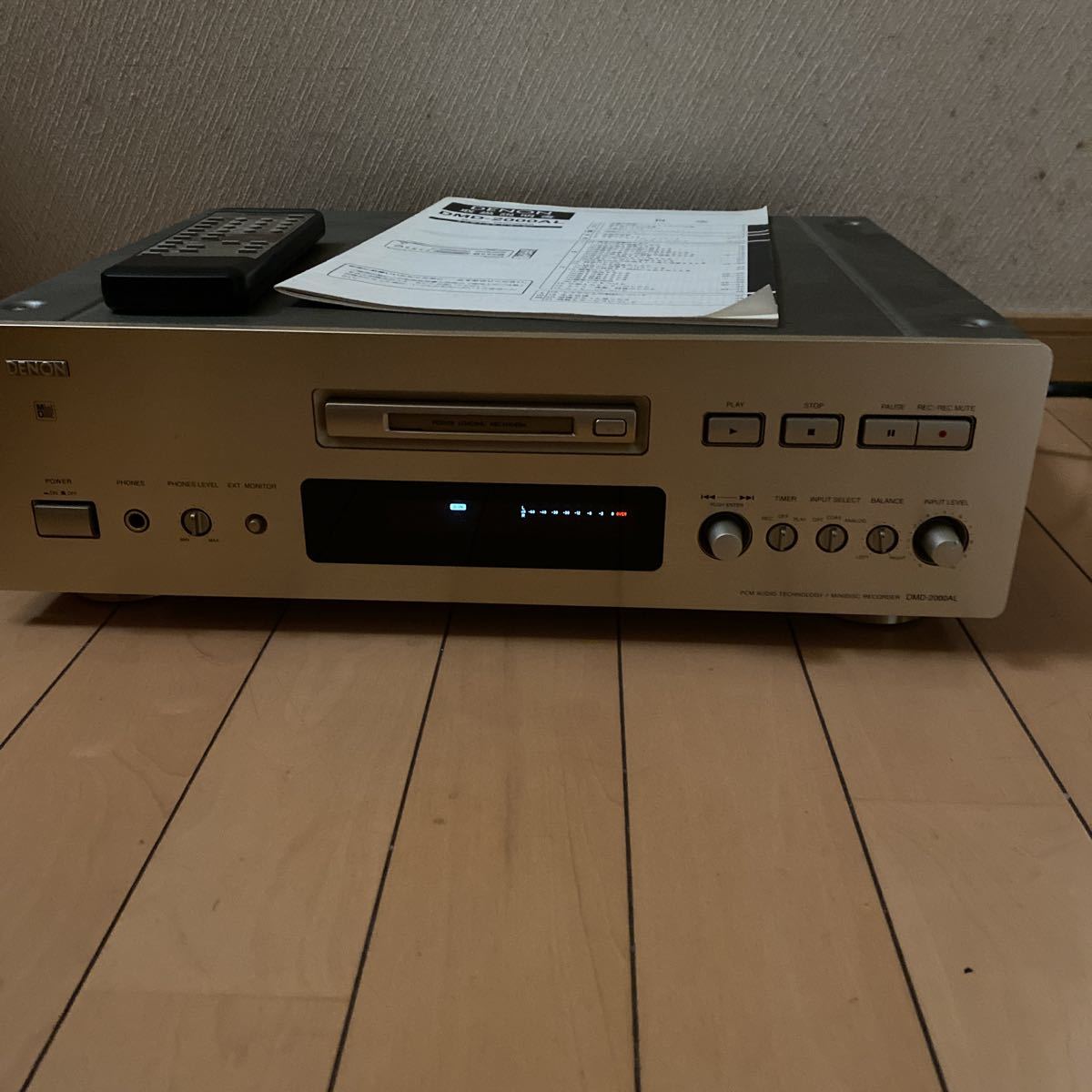 A4-074 ☆ティアック TEAC MD-5MKⅡ | TSUM1947.BY