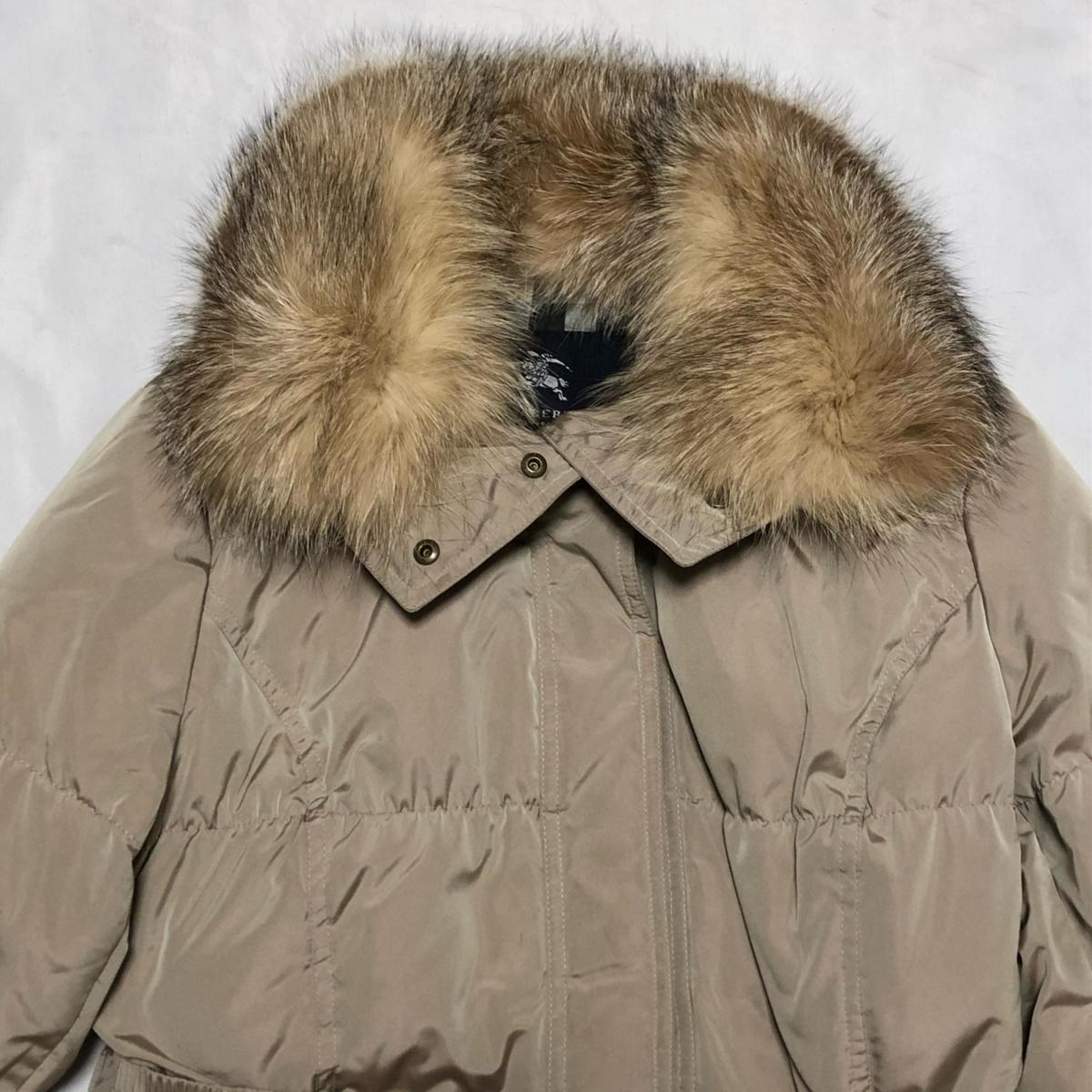 バーバリー BURBERRY ロンドン ロングコート ダウン×フェザー 裏地ノバ 