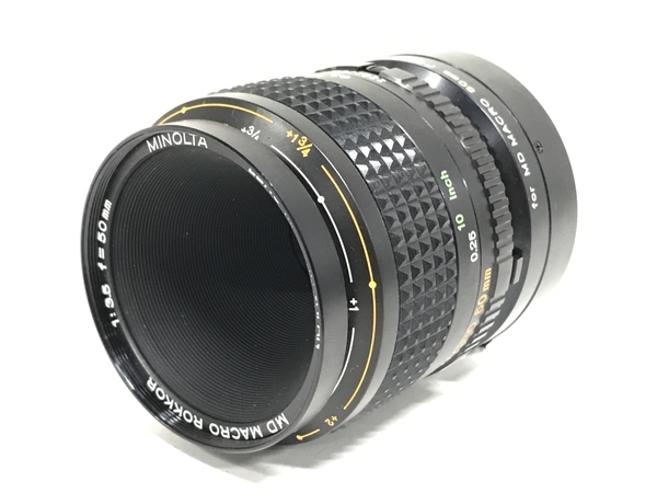 MINOLTA MD MACRO 50mm F3.5 レンズ レンズ(単焦点) MINOLTA MD MACRO