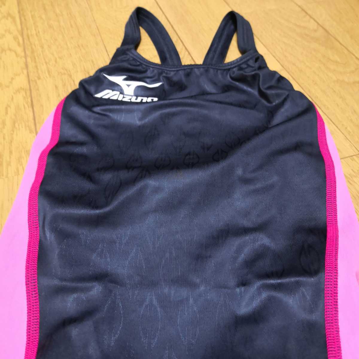 MIZUNO 初期マイティライン M うろこ模様 競泳水着 強光沢 ハイカット