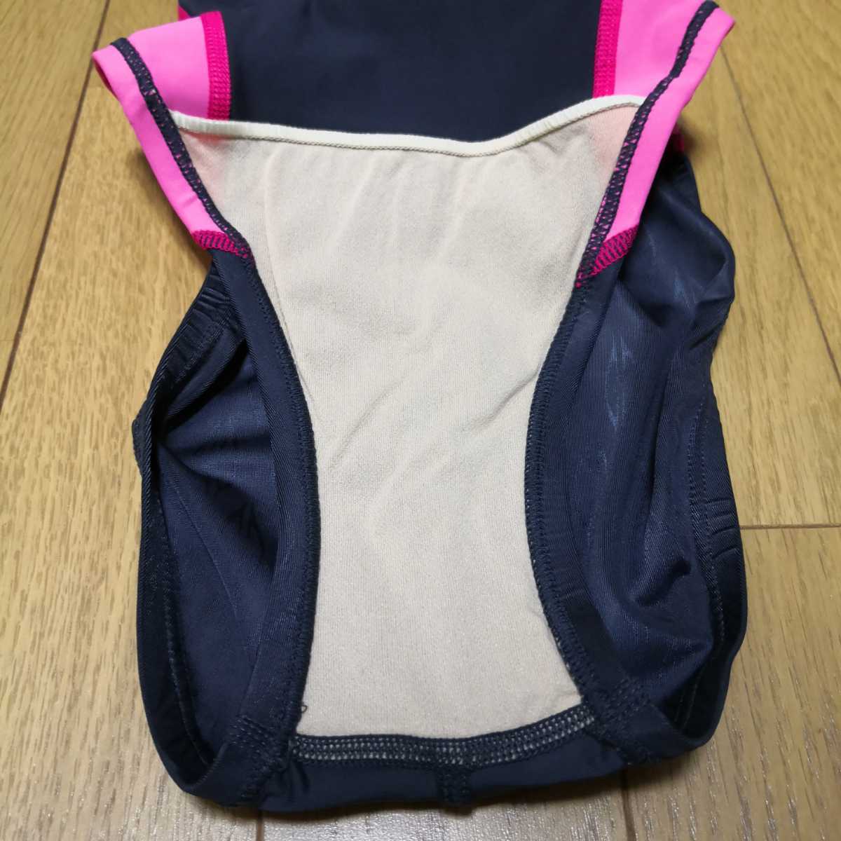 MIZUNO 初期マイティライン M うろこ模様 競泳水着 強光沢 ハイカット
