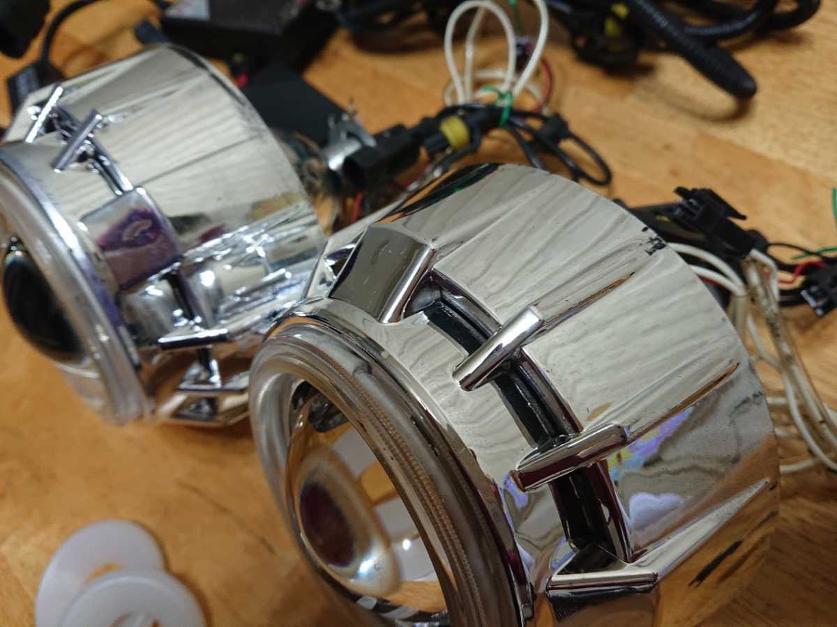 H4 LED プロジェクター Y3PRO カットラインッドライト バイクにも H4