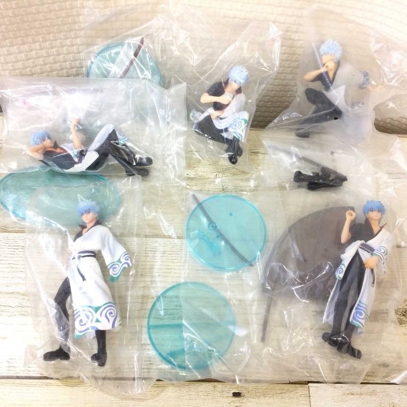 坂田銀時 フィギュア 5点セット 箱なし 銀魂 銀さん 未開封 