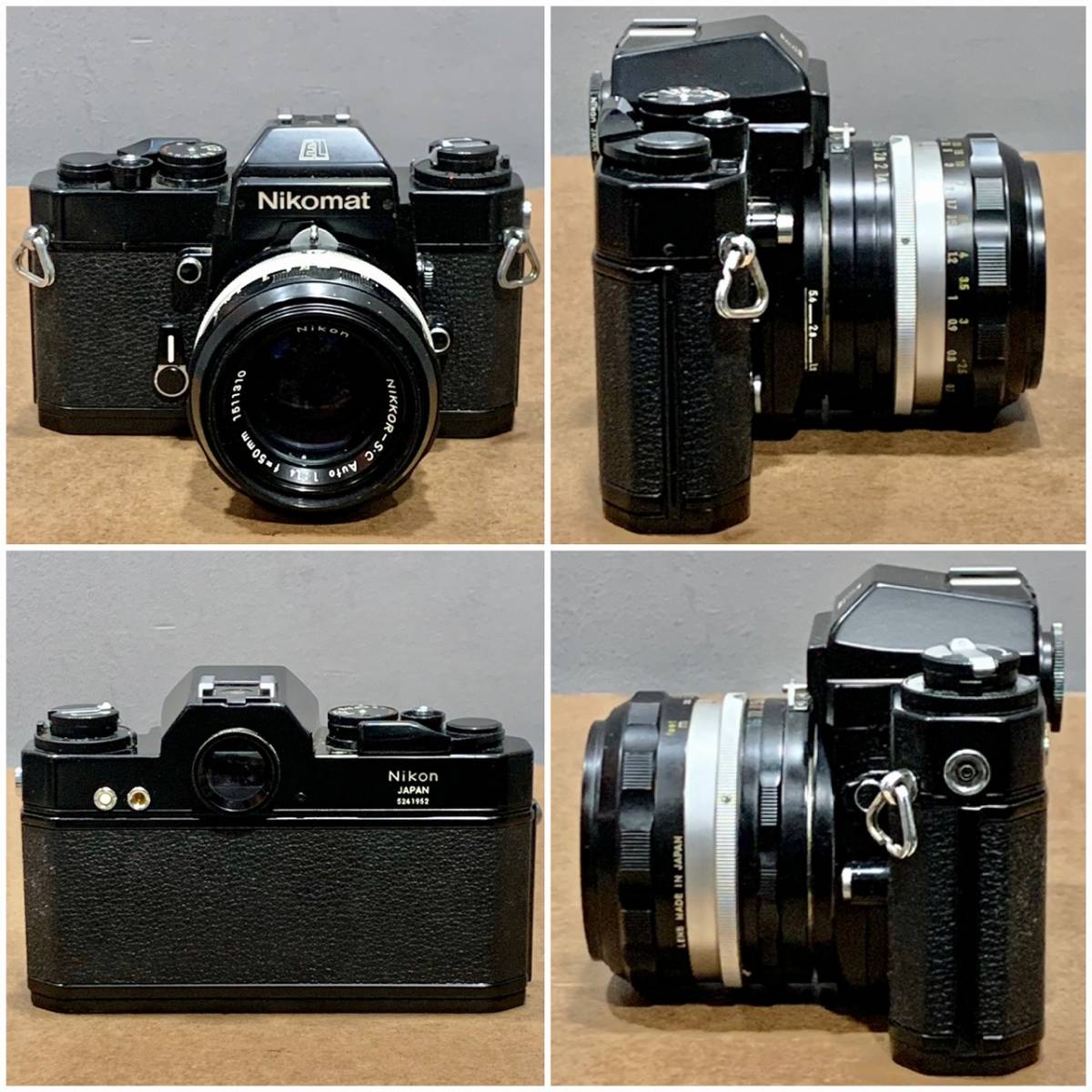 Nikon Nikomat Nikomat EL 7台 レンズ付 まとめジャンク