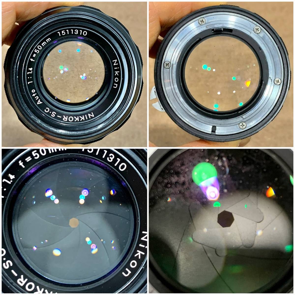 ☆Nikomat EL 二コマート Nikon ニコン レンズ NIKKOR-S・C Auto 1:1.4 