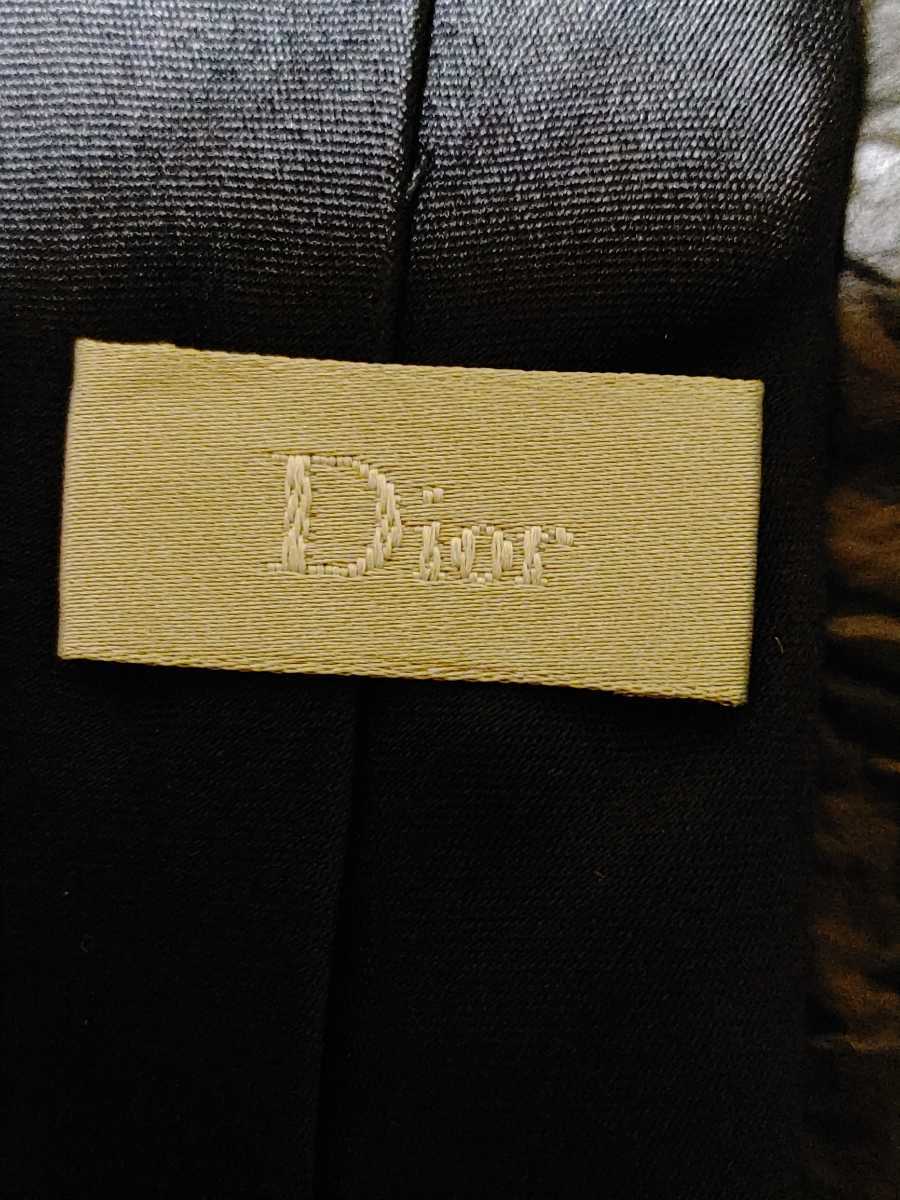 激レア！送料無料！DIOR HOMME ディオールオム Bee 蜂 刺繍 ネクタイ
