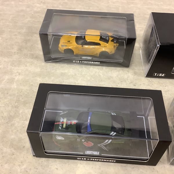 1円～ LB 1/64 アヴェンタドール 2.0 ニッサンGT-R マジックグレー 他