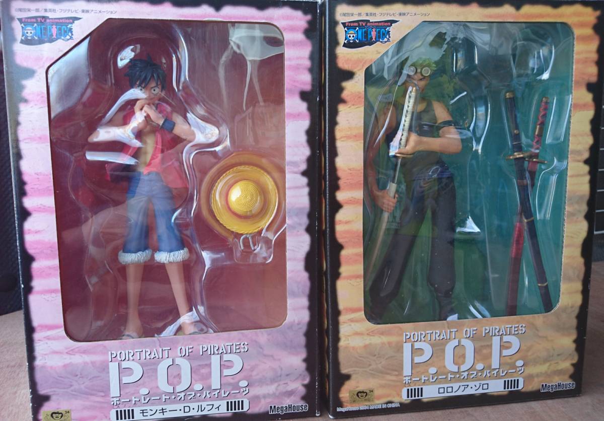 ワンピース p.o.p 9点まとめ売り ジャンク Portrait.Of.Pirate 