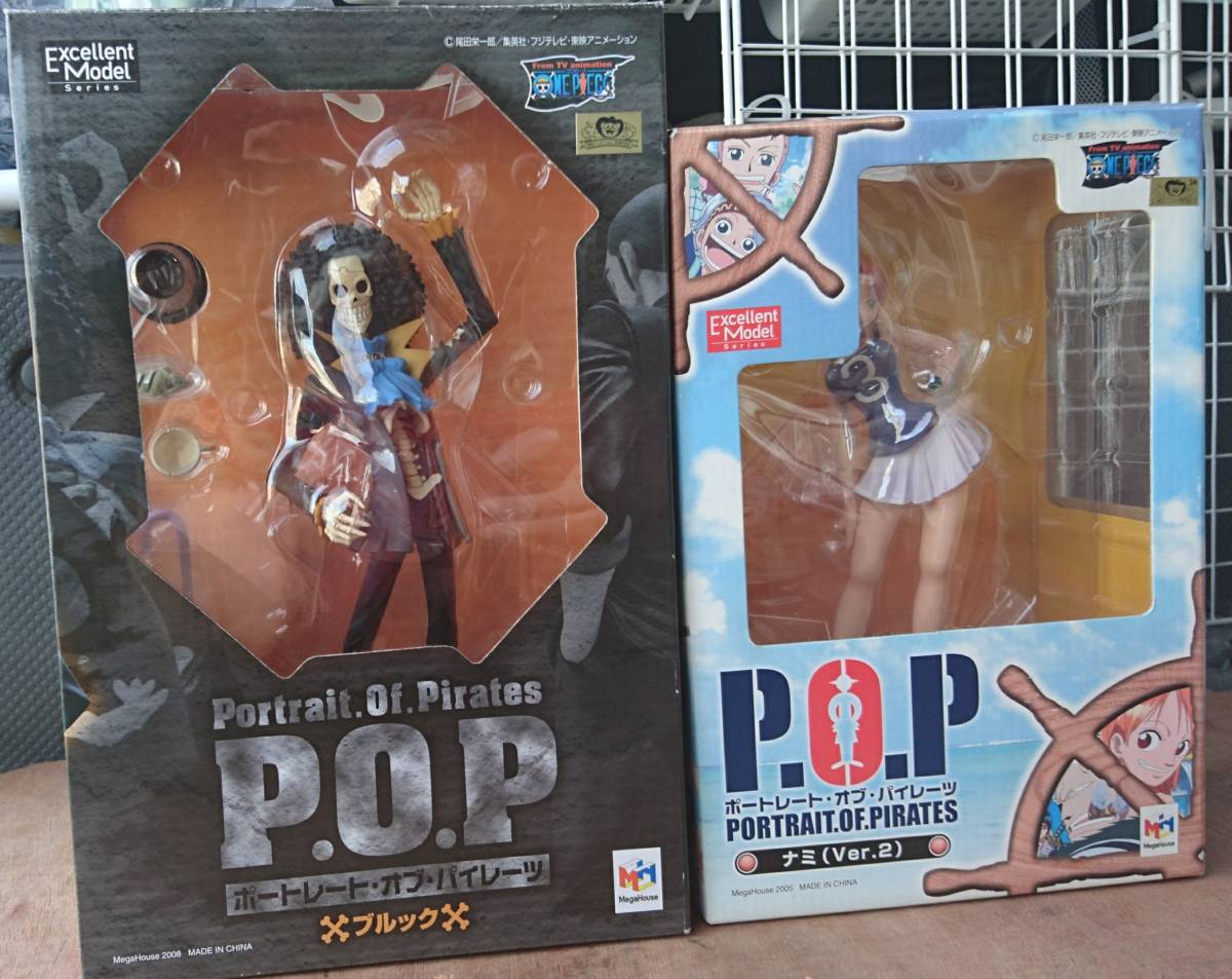 ワンピース p.o.p 9点まとめ売り ジャンク Portrait.Of.Pirate 