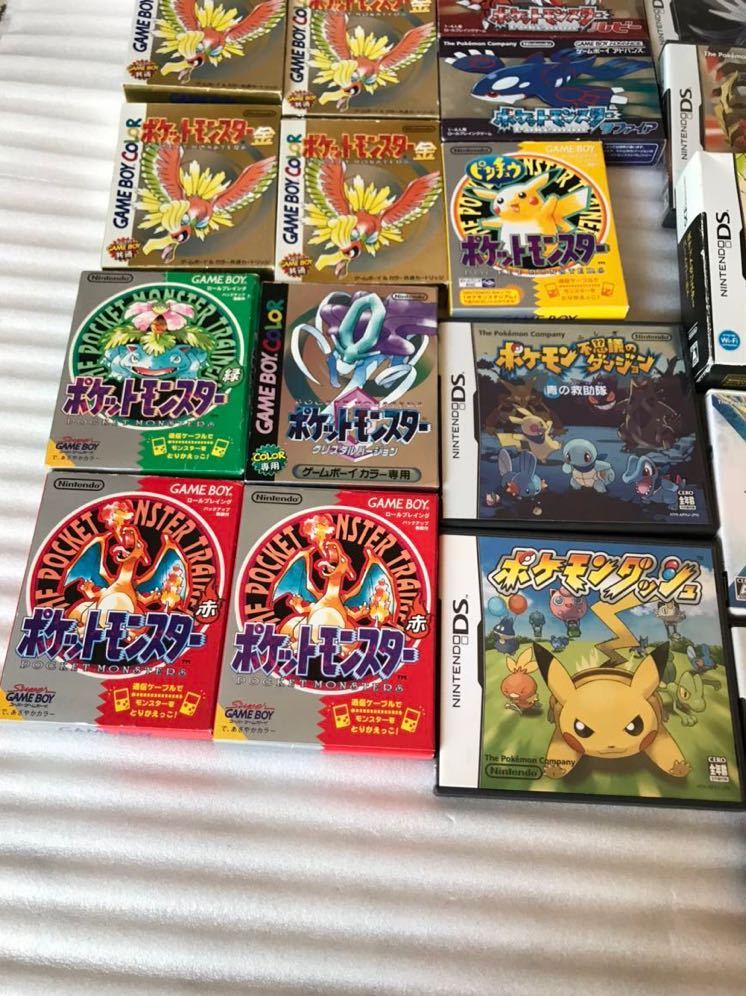 任天堂 ポケットモンスター DS GBA アドバンス GB Pokemon ポケモン 