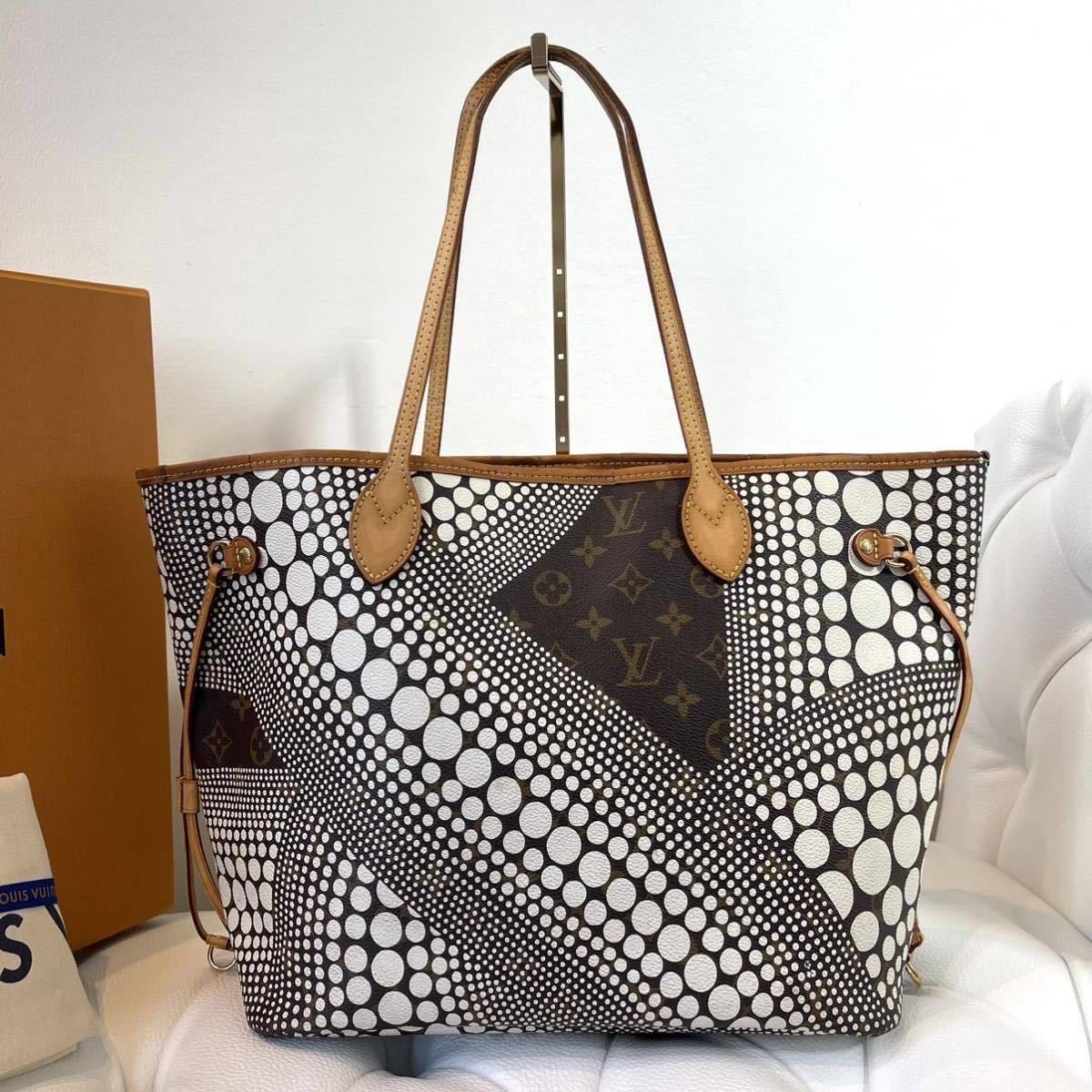 ◯USED◯LOUIS VUITTON ヤヨイ・クサマ モノグラム・ウェーブ ネヴァー 