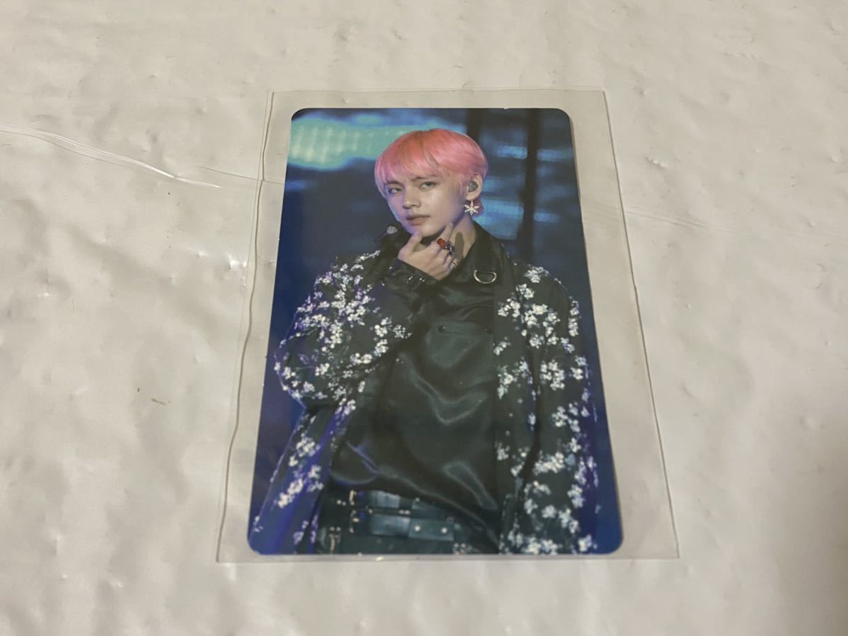 BTS WORLD TOUR LOVE YOURSELF SEOUL DVD 公式トレカ V 防弾少年団