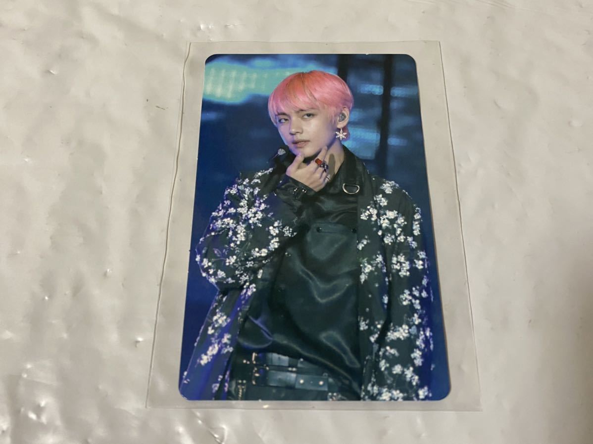 BTS WORLD TOUR LOVE YOURSELF SEOUL DVD 公式トレカ V 防弾少年団