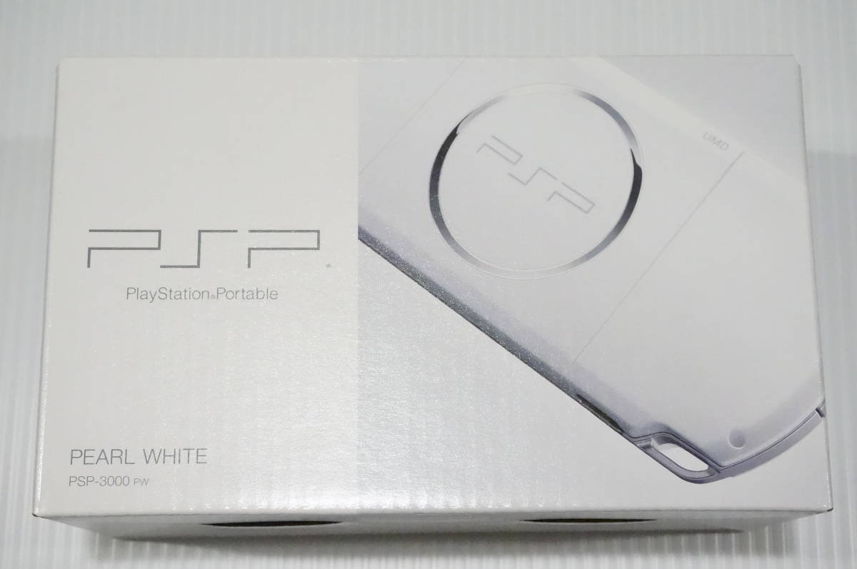 Sony White - PSP-3000 Pearl Handheld 0 PSP SONY Console System 