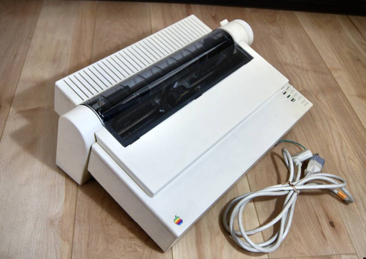 ○Apple ImageWriter II…オールドMac 珍しい日本製のプリンター 