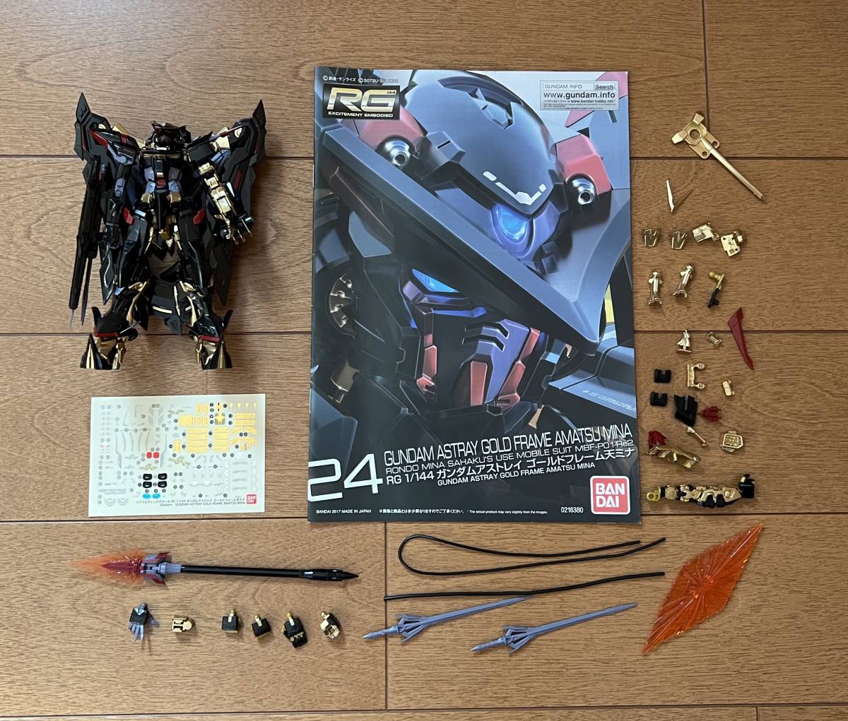 素組み完成品 Rg 1 144 ガンダムアストレイ ゴールドフレーム 天ミナ 機動戦士ガンダムseed Astray 部分塗装 機動戦士ガンダムseed 売買されたオークション情報 Yahooの商品情報をアーカイブ公開 オークファン Aucfan Com