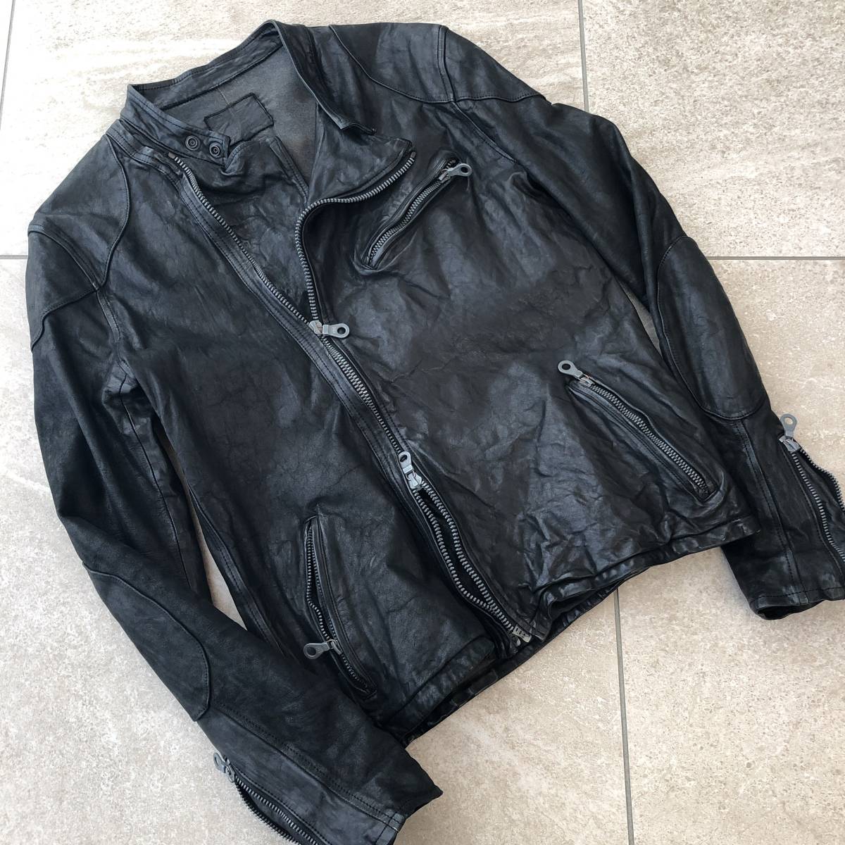 美品】定価231,000円バックラッシュBACKLASH牛革ベルギーショルダー 