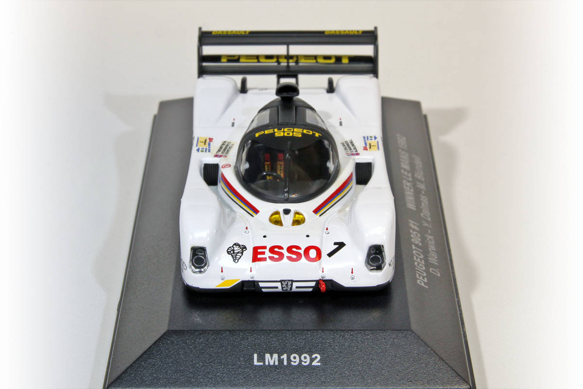 1/43 ixo プジョー 905 #1 ワーウィック／ダルマス／ブランデル 1992年